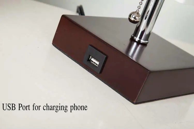 Japan Decoration Bedside Table Lamp with USB Port Fabric Lampshade EU/UK/AU LED Night Desk Light for Reading Study Office Work