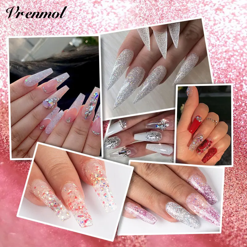 Vrenmol 15g Acrylic Color Poly Gel Gel Nail Polish Gel Finger Extension Poly Gel Camouflage Soak Off UV Camouflage Nail Art