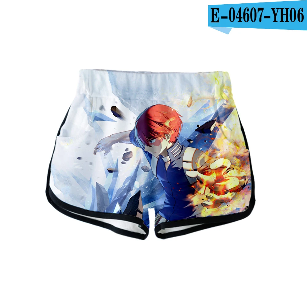 Аниме мой герой Academy Midoriya izku All Might 3d принт летние женские повседневные милые девушки горячая Распродажа сексуальные шорты одежда - Цвет: YH06