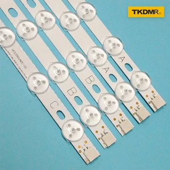 

TKDMR LED backlight strip 39" 40" NDV REV1.0 ABC For TOSHIBA 40L3433DG VESTEL VES390UNDC-01 VES400UNDS-01 VES400UNDS-02