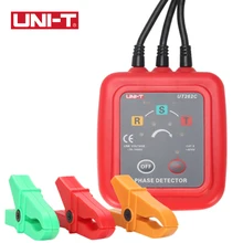 Détecteur triphasé sans Contact, dispositif d'identification et de jugement, multimètre à pince, Buzzer, UT262A UT262C, UNI T
