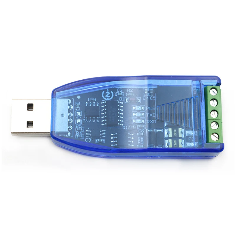 Промышленный преобразователь USB в RS485 с защитой от обновления совместим