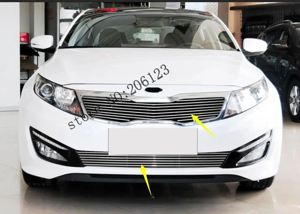 Передняя решетка из алюминиевого сплава для гонок 2011 2012 2013 KIA Optima/K5 2