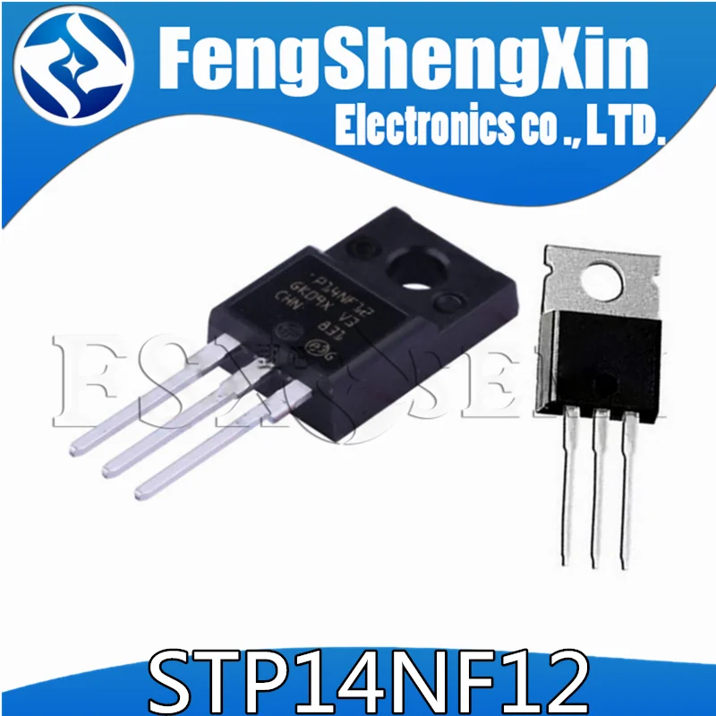 10PCS STP14NF12FP TO-220F STP14NF12 TO220F P14NF12FP P14NF12 TO-220 | Электронные компоненты и принадлежности