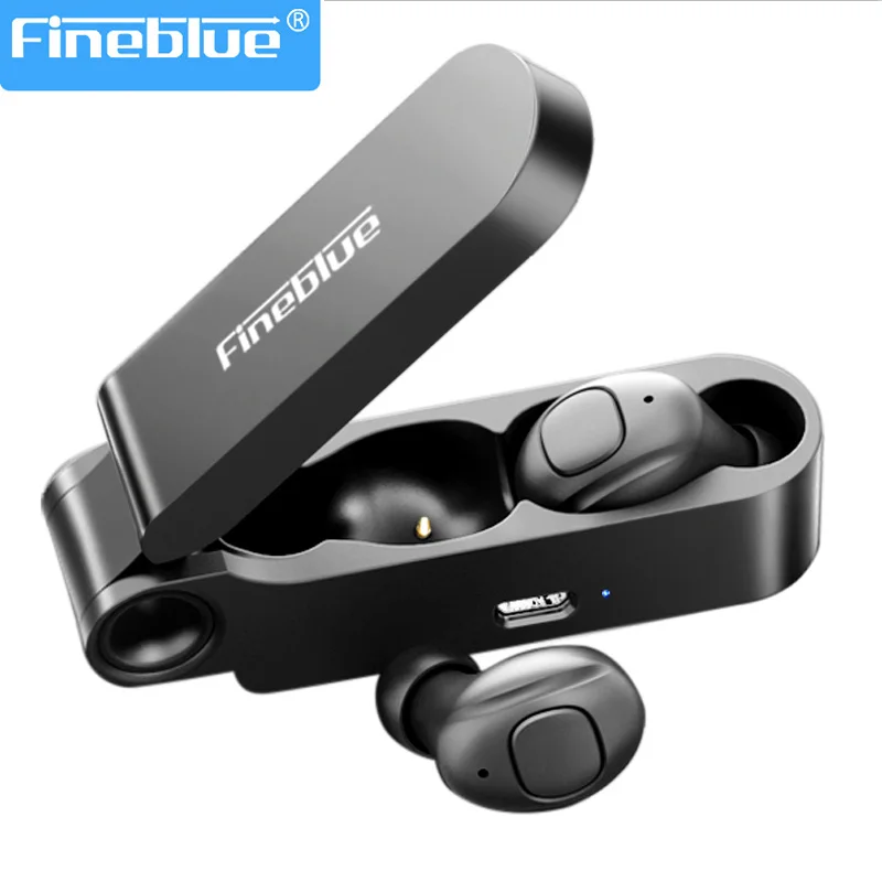 Беспроводные Bluetooth наушники F max TWS с поддержкой 5 0 стерео 6D Super bass PK H1 chip QS1 GT1 GT2 i5000