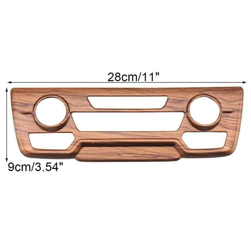 NewPeach деревянные зерна центральная консоль CD панель накладка для Honda CRV CR-V