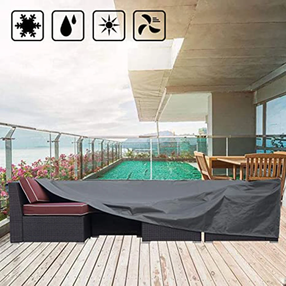 Description Picture 2 of itemRectangular Patio Furniture Covers Waterproof,Super Large Outdoor Sectional Furniture Set Cover for Outdoor Table Chair Sofa