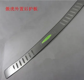 

Car styling For Subaru Outback 2010 2011 2012 2013 2014 Stainless Steel car Rear Bumper Protector Sill Trunk Tread Plate Trim
