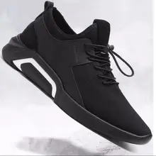 Новая мужская повседневная обувь из сетчатого материала легкая мужская обувь удобная дышащая прогулочная теннисные кроссовки Feminino Zapatos