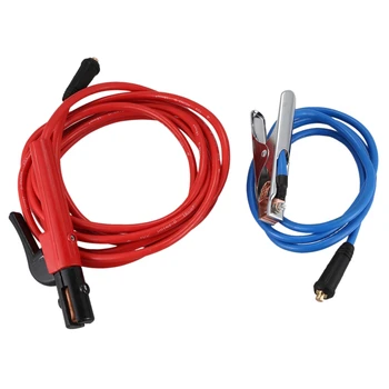 

ELEG-Welding Machine Accessories 200 Amp Electrode Holder 5M Cable+200 Amp Earth Clamp 2M Cable,Both with Dkj10-25 Connector