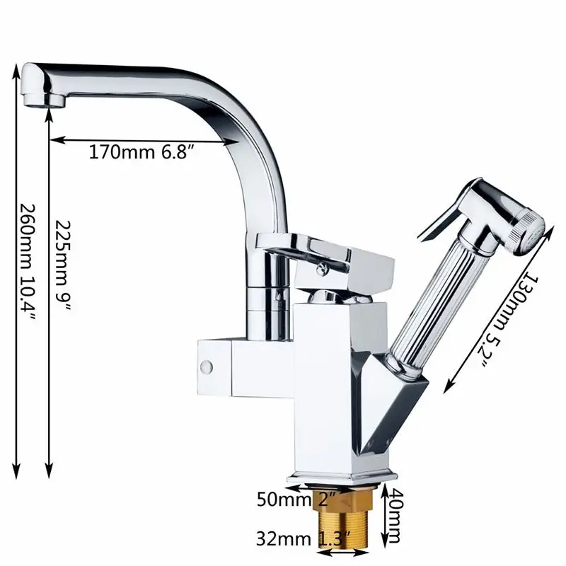 Ulgksd-Chrome-Brass-Kitchen-Faucet-Pull-Out-Sprayer-Vessel-Bar-Sink-Faucet-Single-Handle-Hole-Two(1)