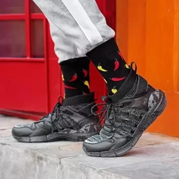  Xiaomi youpin FREETIE trend sneakers woven leather stitching upper men's fashion outdoor sports sho