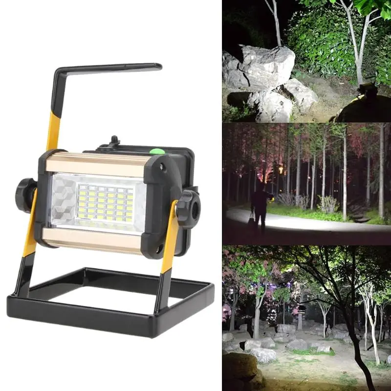 

Portable Floodlight Handheld Searchlight Outdoor Camping Spotlight Warning Light