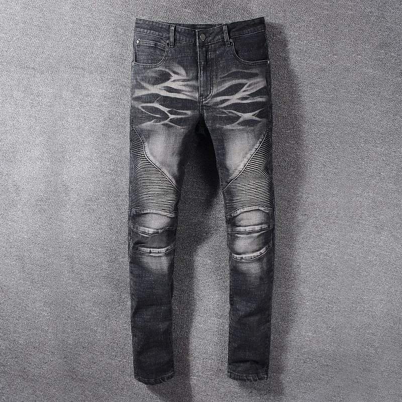 A108283 bike jeans black 1