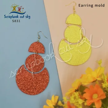 

Earring S831 wooden fish cutting mold, suitable for general market machines, new products in 2020