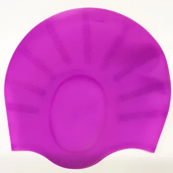 

Diving Swimming Cap for Long Hair Waterproof Swim Caps Hat Silicon Kids Children Adult Girls Men Women Ear Protector Water Sport
