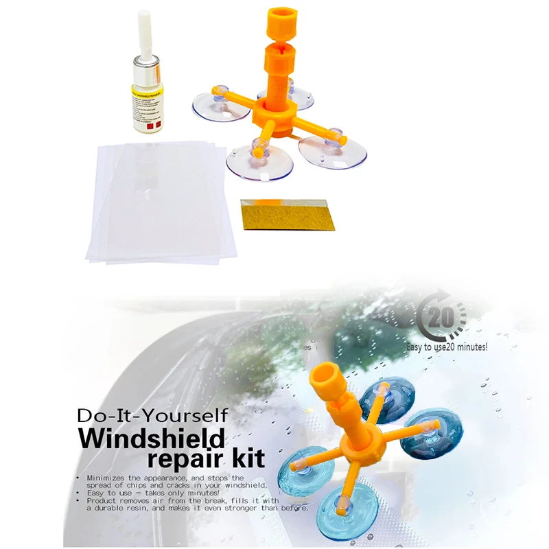 DIY Car Windshield Repair Resin/Windshield Scratch Repair Tools - China Windshield  Repair Tools, Windshield Repair Tool