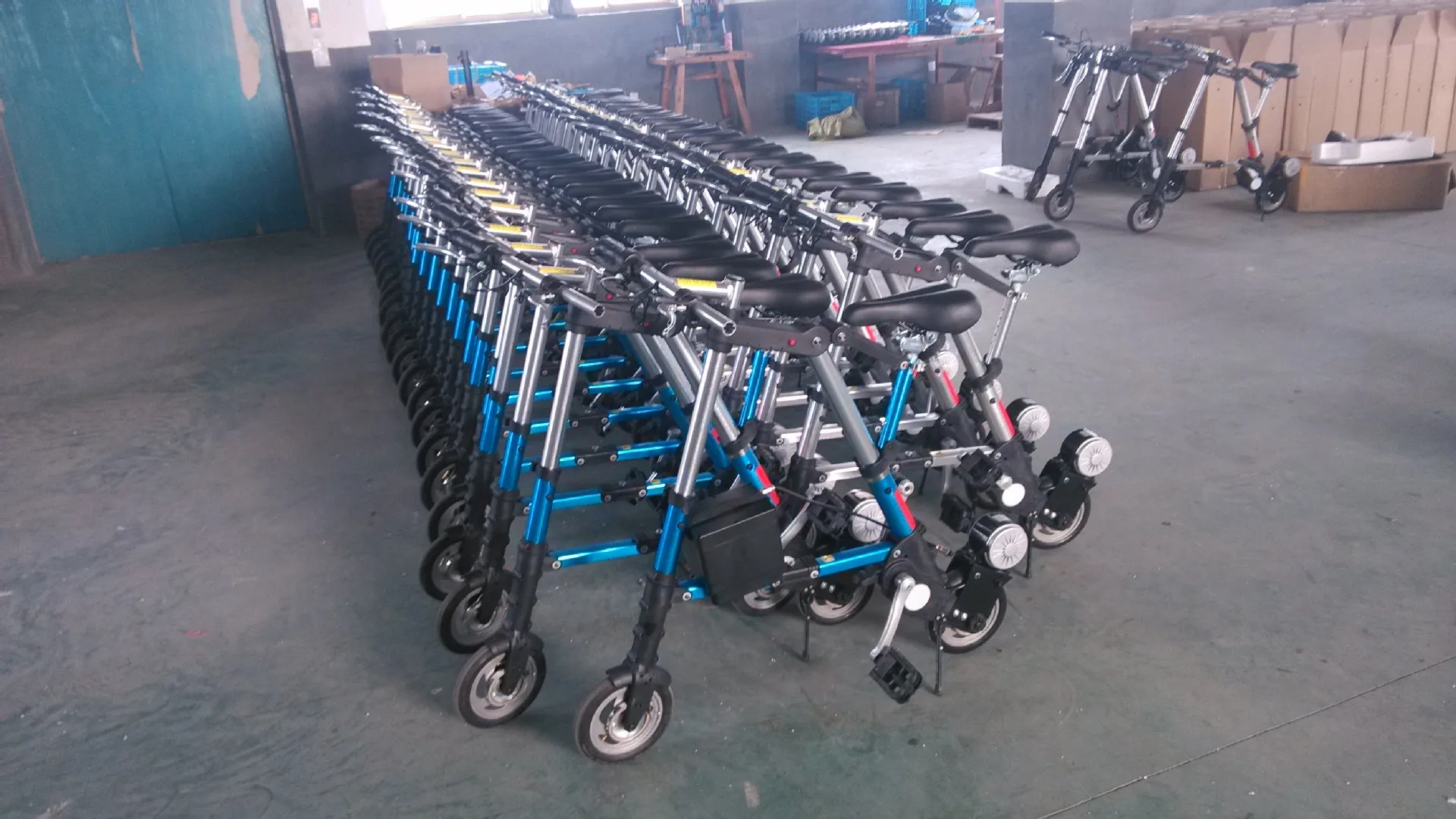 Flash Deal 2019 hot sell 8-inch folding bicycle Free inflatable wheel ABIKE ultra-light portable mini folding bicycle 2