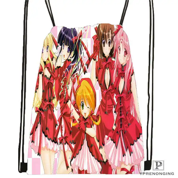 Drawstring Backpack CustomPillowcaseGirlsBravoEcchigaloreDrawstringBackpackBagforManWomanCuteDaypacKidsSatchel(черная спинка) 31x40 см#20180611-03-146 - Цвет: Drawstring Backpack