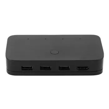

For HDMI KVM For Switch 4-port USB Multi-host For Switch Four In One Out Multiple Switching Methods Hot Sale