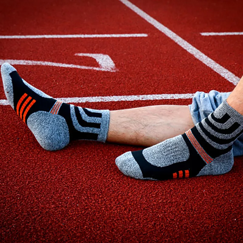 Бег походы носки комфортные Дышащие носки уличные мужские профессиональные спортивные походные носки термо носки