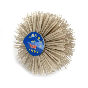 

Abrasive Nylon 80-600 Grit Wheel Brush Grinding Head Woodworking Tool Supplies