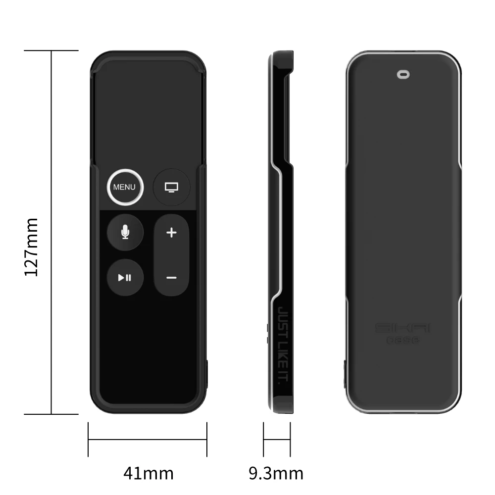 Новый мягкий ТПУ чехол Sikai 2020 для Apple TV 4 й с дистанционным управлением чехол|transparent