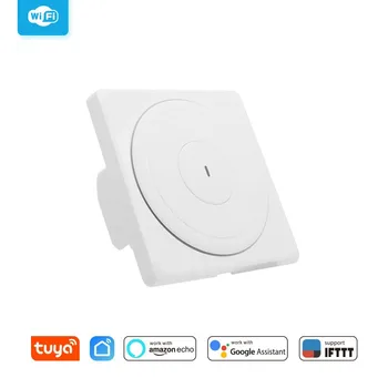

WIFI Tuya Smart Switch Alexa / Google Home Voice Control European Standard Switch One Button Smart Home