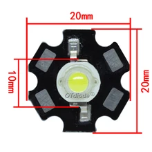 10pcs 3W Deep Red 660nm LED Chips For Plant Growth & Aquarium Lighting