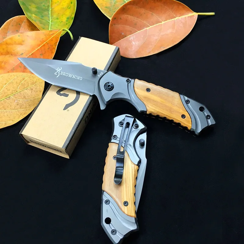 Folding knife Survival Pocket Tactical Hunting Fruit Hunting Pocket Folding Knife Stainless St