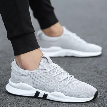 

Men's shoes new true flying woven non-slip soles breathable and comfortable trendy fashion wild sneakers shoes men