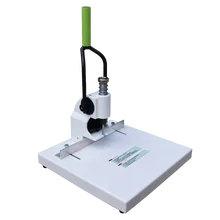 

T30S heavy-duty single hole manual punching machine plastic bag cloth photo album tag recipe puncher binding machine