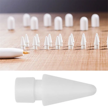 

New Silicone White Spare Nib Tip Replacement Cap For Apple Pencil iPad Pro Stylus Touchscreen Pen