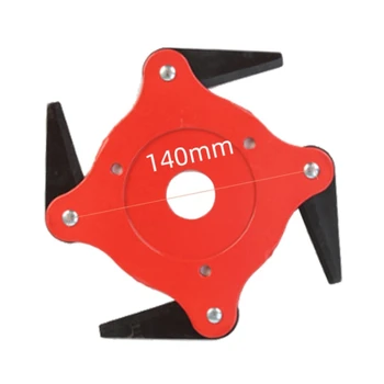 

New Lawn Mower Trimmer Head Manganese Steel Alloy 3/4/5 Teeth Cutter Blade Trimmer Lawn Mower Parts Brush Cutter