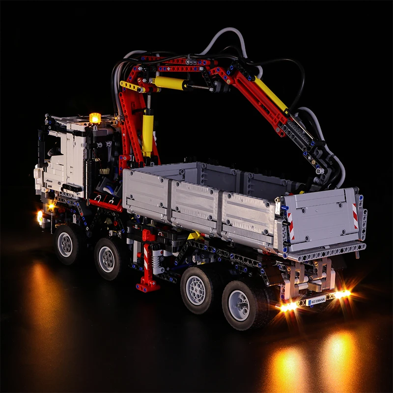 Светодиодный светильник совместимый с Lego 42043 строительными кирпичными блоками
