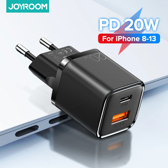 Joyroom 20W Fast Charger For iPhone 13 12 11 Pro Max 30W USB Type C PD  Charger Quick Charge 3.0 Portable Charger for Xiaomi - AliExpress
