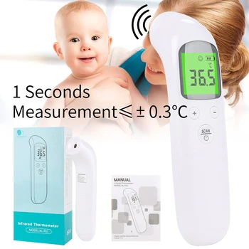 

Second Generation Baby Infrared forehead gun Non Contact LCD Digital Forehead Thermometer Temperature 1 second measurement