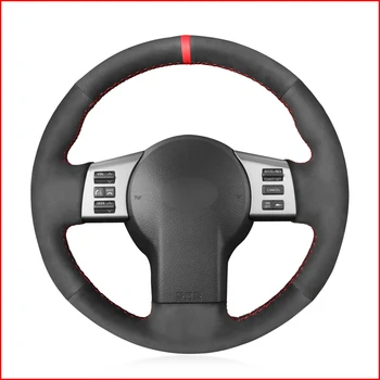 

Black Suede Hand Sew Steering Wheel Cover for Infiniti FX FX35 FX45 2003-2008 Nissan 350Z 2003 2004 2005 2006 2007 2008 2009