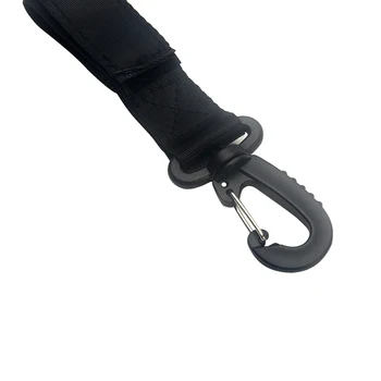 

4pcs/pack Multifunction Paddle Buckle No Drilling Strap Kayak Clip Fixed Belt Parts Black Mounting Universal Webbing Accessories
