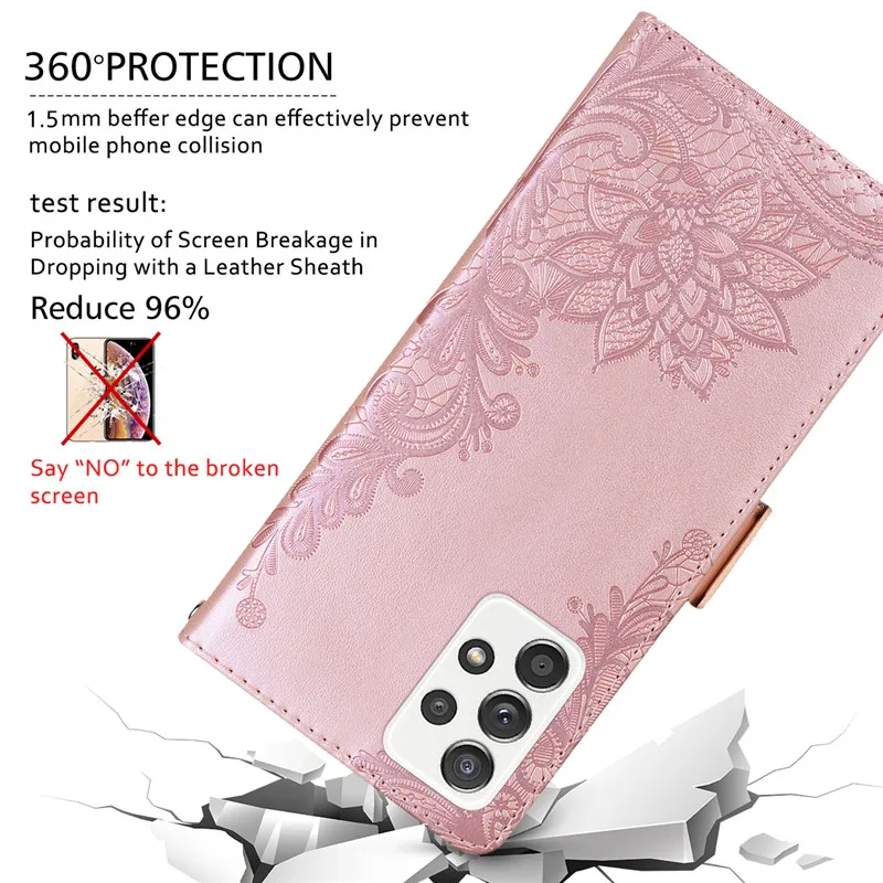 Leather Flip Case For Samsung Galaxy A03 Core A12 A02 A03S A32 A42 A52 A10 A01 A11 A20e A40 A50 A21S M11 M31 M21 A31 A41 A51 A71 2