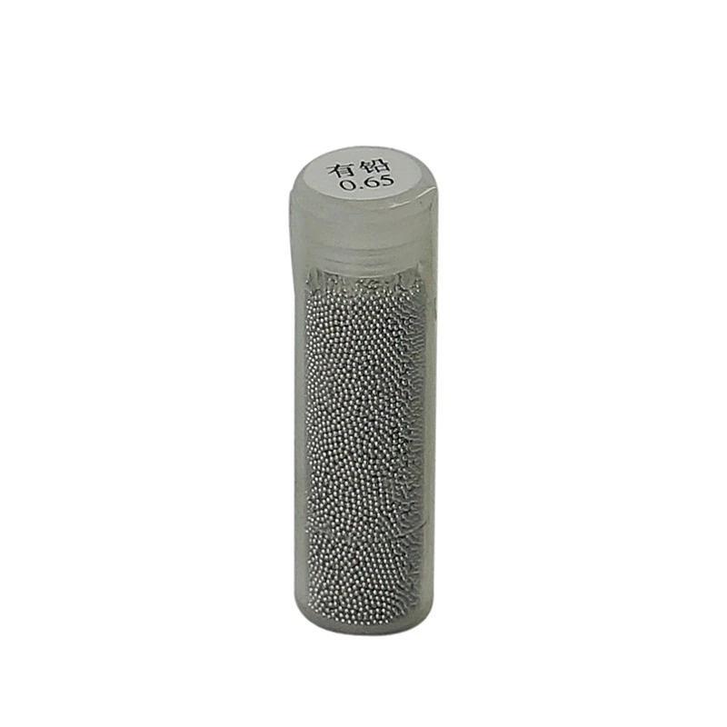 BGA Solder Ball 25K 0.2mm 0.25mm 0.3mm 0.35mm 0.4mm 0.45mm 0.5mm 0.55mm 0.6mm 0.65mm 0.76mm  for BGA Reballing Station