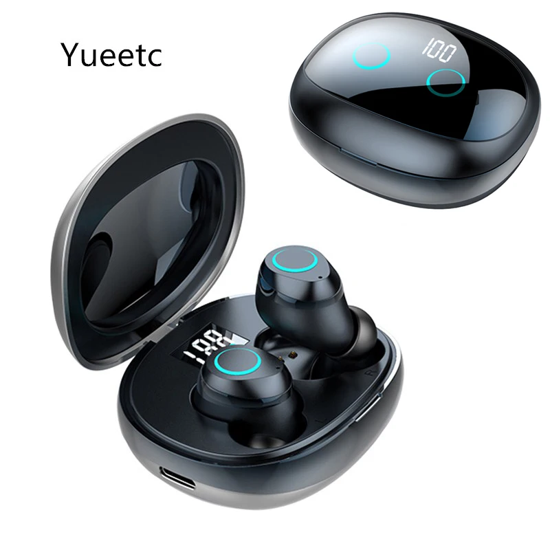 

TWS Bluetooth 5.0 Earphones Wireless Headphones with Mircophone Touch Control Bluetooth Headphone For iOS Android Mobile Phones