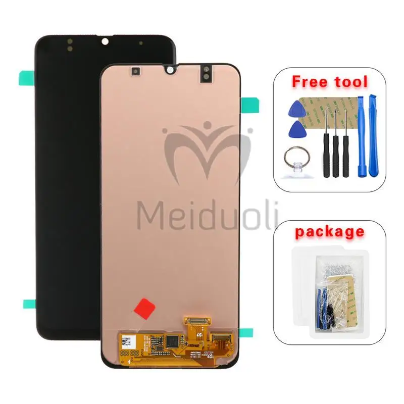 

6.4'' SUPER AMOLED LCD for SAMSUNG GALAXY A30 A305/DS A305F A305FD A305A Touch Screen Digitizer Assembly+Tools