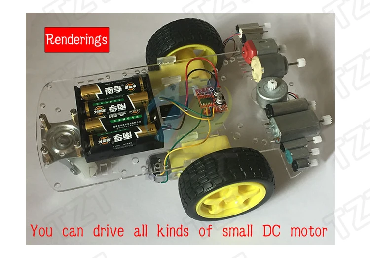 Модуль привода двигателя постоянного тока для arduino Реверсивный PWM скорость двойной H Мост шаговый двигатель мини Виктори L298N