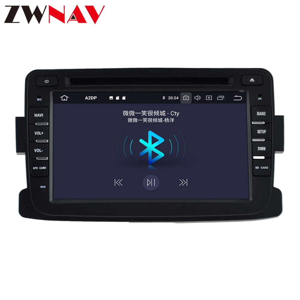Top Android 9.0 Car Multimedia player Automotivo 2 Din For Dacia/Sandero/Duster/Renault/Captur/Lada/Xray 2/Logan 2 GSP radio stereo 9