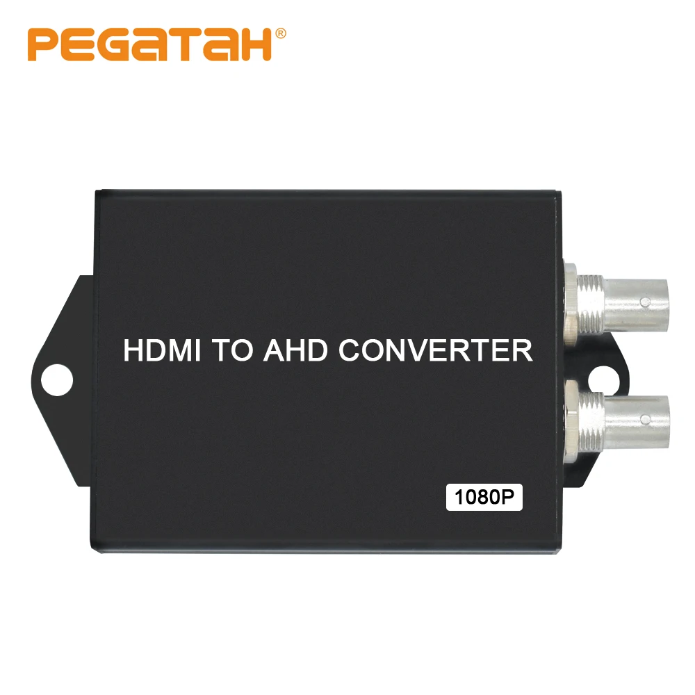 Бесплатная доставка преобразователь HDMI в AHD HD 1080P видеосигнала BNC коаксиальный