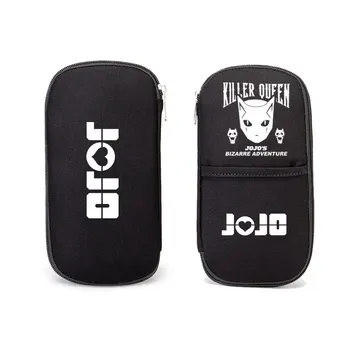 

Anime JoJo Bizarre Adventure Pencil Case Jonathan Joestar Kujo Jotaro cosplay Pen Bag student school canvas Handbag
