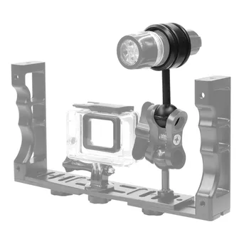 

Diving Flashlight Mount Holder Bracket Strobe Arm Adapter Ball Mount for Underwater Photography for Gopro EKEN Action Camera