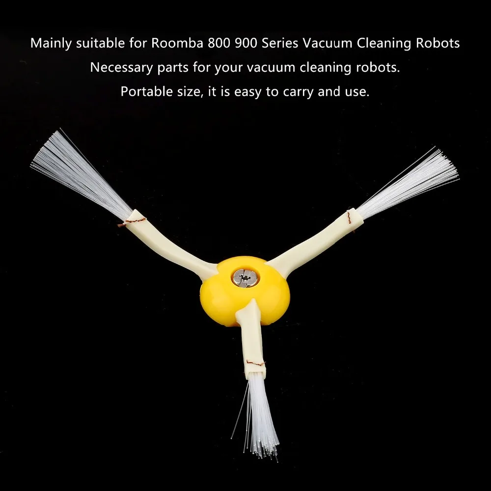 

Professional Small Size 1PCS 3 Armed Replacement Side Brush Suitable for Roomba 800 900 Series Vacuum Cleaners Parts