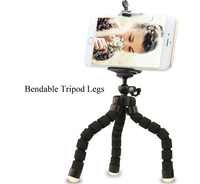Гибкий штатив-подставка с осьминогом Gorillapod для мобильных телефонов Dslr и камер, настольный мини-штатив с bluetooth пультом дистанционного управления